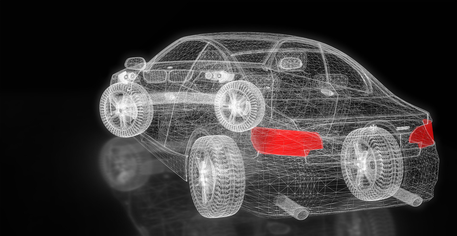 Car Wireframe - MAT Foundry
